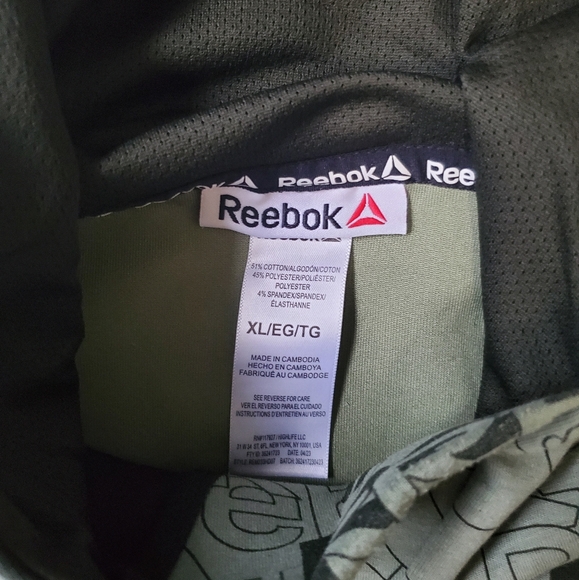 Reebok Unwind Hoody~Sea Spray (Green) size XL - Picture 2 of 4
